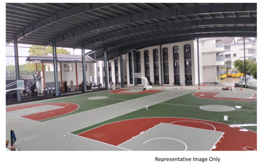 Renovation of Basketball Courts near Computer Center